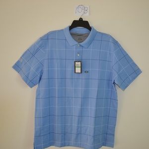 NWT Mens Pullover L SS Van Heusen Flex Polo Shirt